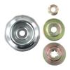 Thrust Plate Guard Washer Home Garden Power Tool Parts Rider Plate Thrust Washer Part Kit 4pcs Adapter Brade Brush