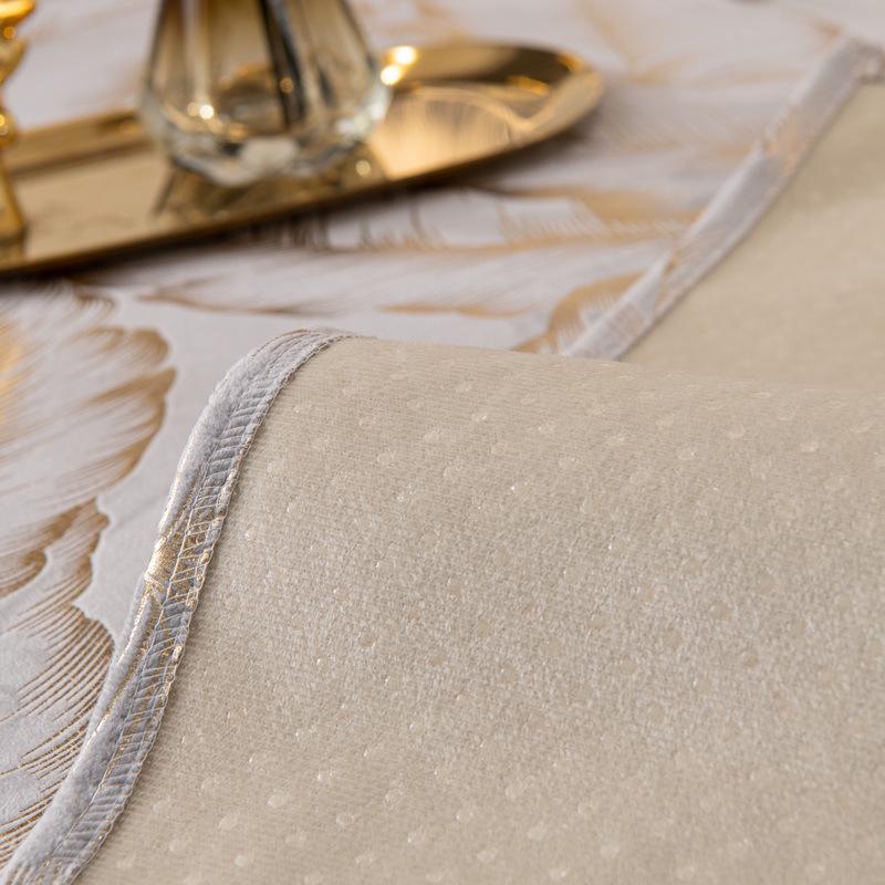 2023 Winter Non-Slip Plush Jacquard Sofa Cushion Cover