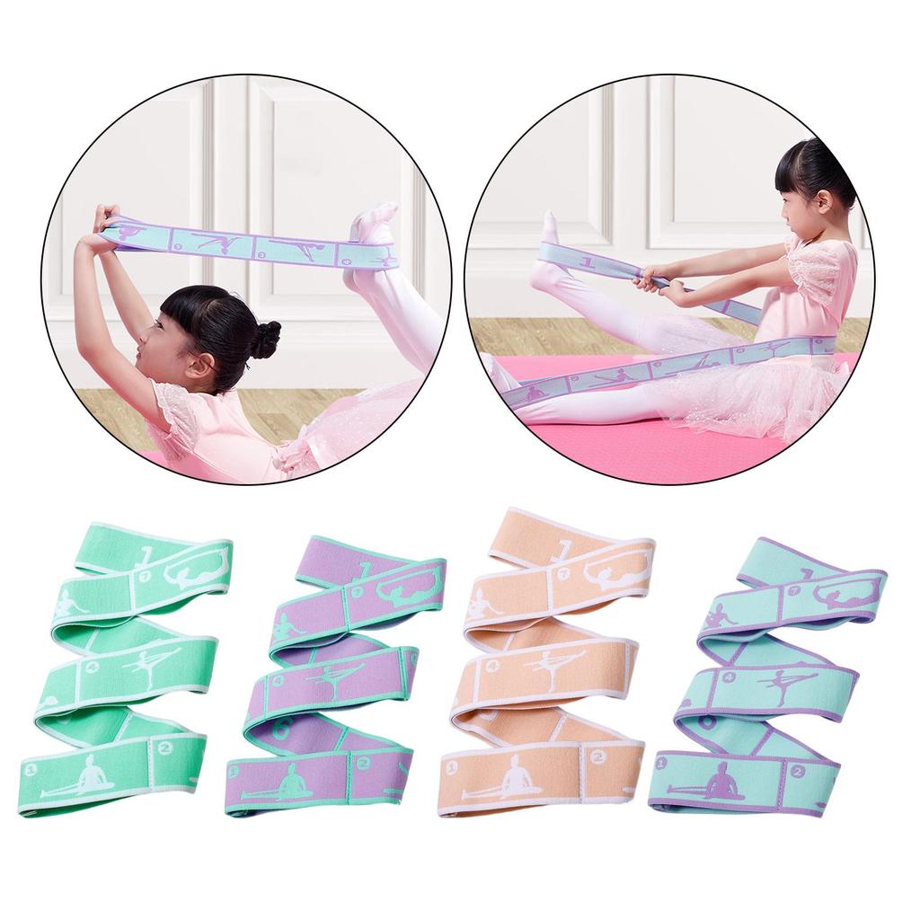 Bandă Elastică Antrenament Ligamente Yoga Centură Auxiliară pentru Întindere Curea de Întindere