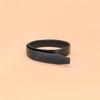 Belt Men's Automatic Buckle Belt Toothless Inner Wear Single-layer Leather Pants Belt