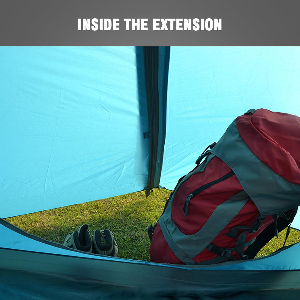 Snow Skirt Winter Tent 2 Person Aluminum Pole Tent  Mountaineering Snowfield Lightweight Backpack