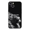 Black Tpu Case For Vivo Y21 Y51A 2021 Y21S Y33S Y51 2020 Y51S Y53s 4G Y72 5G Back Cover Animals The Lion