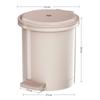 Mayflower 20L Stainless Steel Pedal Bin
