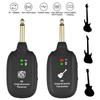 VIKEFON UHF Guitar Wireless System Transmitter Receiver Built In Battery 50M Original Sound Transmission Range For Guitar Bass
