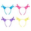1/3/4/5Pcs Women's Bunnies Costume Accessories Set Rabbit Ears Headband Bowtie Rabbit Tail Tutu Skirt for Easter Party