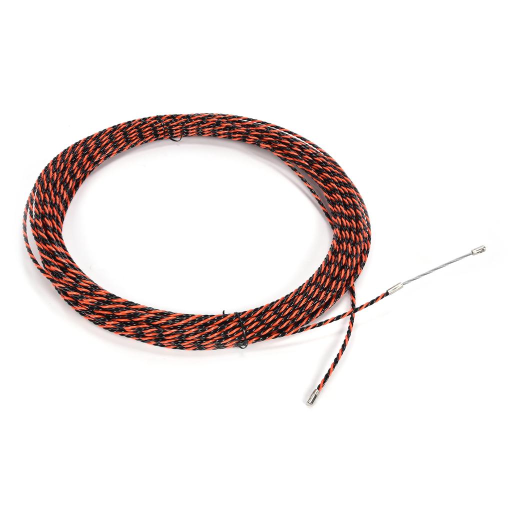 Cablu de Oțel 50m Acoperit cu Plastic Rezistent la Coroziune Bicolor pentru Ascensor Macara Tractor