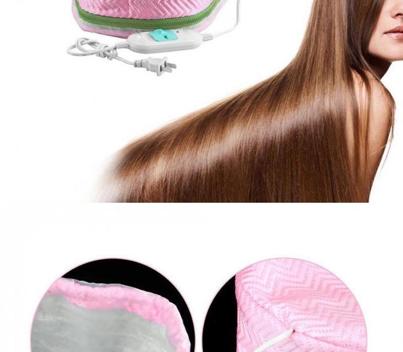 Three-Speed Adjustable Temperature Hair Care Heating Cap for Home Treatment