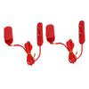 2pcs Treadmill Safety Key Universal Treadmill Emergency Stop for Running Machine Flat Oval Dual