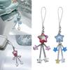 Star Bead Tassels Pendant Phone Charm Hanging Rope Cute Phone Chain Strap Bag Decoration Lanyard Keychain Accessories
