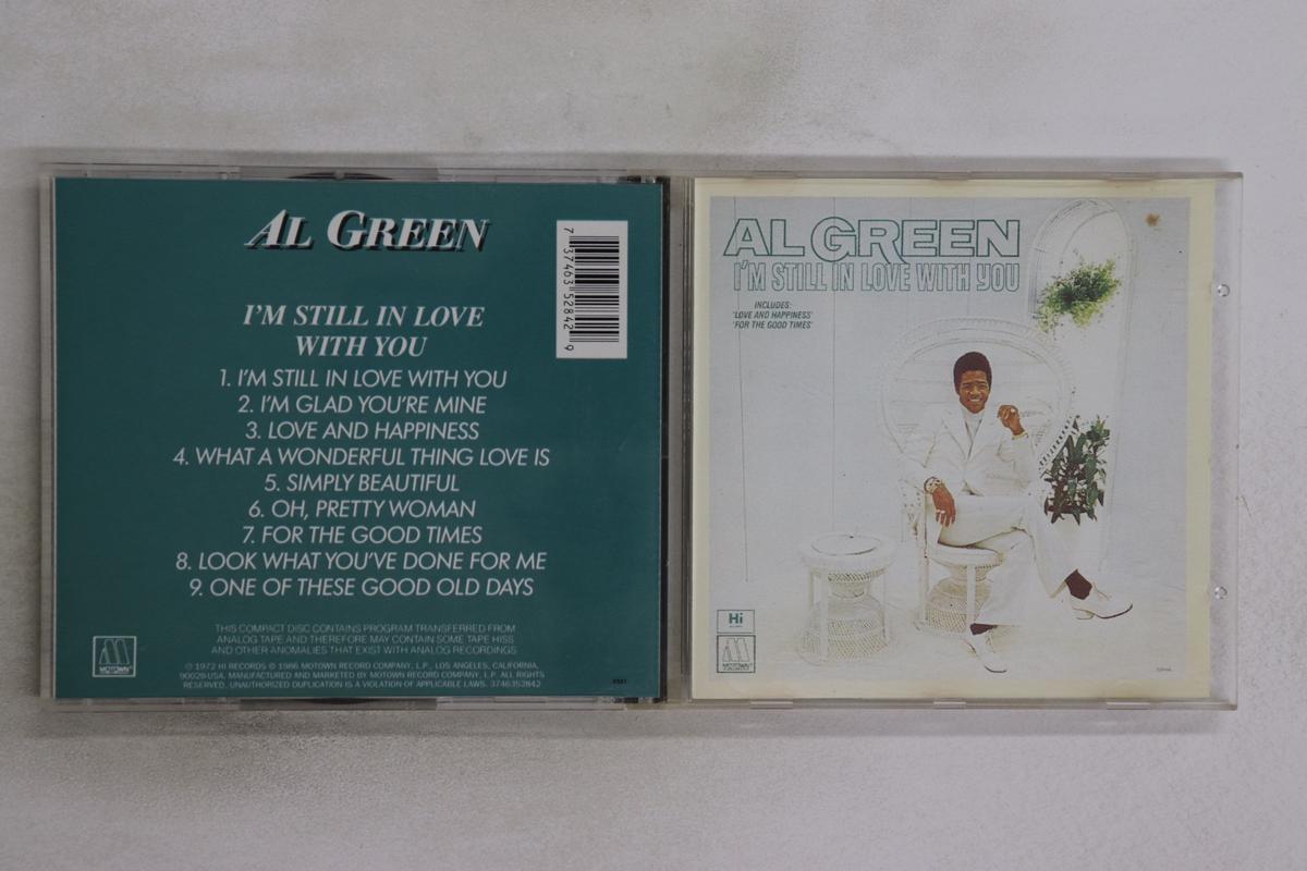 

CD AL GREEN - I m Still In Love With You 746352842 MOTOWN US Soul/Funk Used