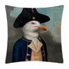 Nordic Art Decorative Pillowcase Fashion Animal Deer Rabbit Print Cushion Covers Soft Pillow Covers Sofa Home Decor