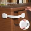 Child Safety Drawer & Cabinet Lock - Anti-Push Pull Door & Refrigerator Protection
