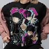 Unisex, Maglietta Mob Psyhco 100, Maglietta Anime PsychoHelmet, Divertente Shigeo e Dimple, REGALO Otaku Anime Giapponese, Manga Psyhco, T-shirt Psyhco 100