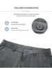 2026 Men's Slim Fit Cotton Linen Plaid Cropped Pants - Spring/Summer Korean Style Casual Wear