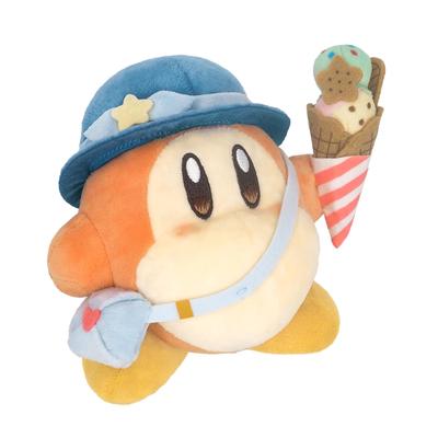 Sanei Boeki Kirby's Dream Land Sonniger Tag Plüschtier, Lustiger Ausflug (Waddle Dee), B11,5 x T11 x H14cm, KS-02