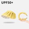 Fashion UV Protection Empty Top Shell Hat UPF50+ Large Brim Sunshade Hat Foldable Breathable Sun Protection Hat Summer