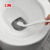 With Brush Toilet Long Handle For Bathroom Cleaning Plastic Wall Scrubber Mounted