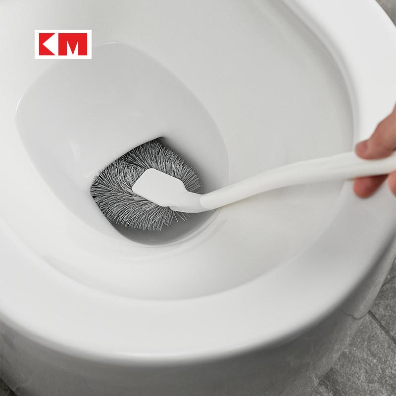 Toilet Soft Bristle Brush For Multi Surface Cleaning In Bathroom And Home