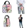 P-PowerPuffs Cartoon Accessories Insulated Lunch Bags For Work Food Storage Bag Portable Cooler Thermal Bento Box