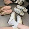 Damenschuhe 2025 Frühling neue koreanische Version Schuhe mit dicker Sohle Nische Originalschuhe vielseitige deutsche Trainingsschuhe lässige Sportschuhe