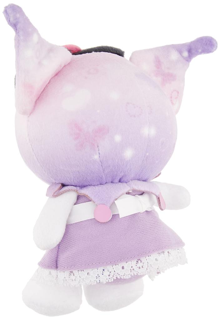 K Company (Yumekyun-Serie) Sitzendes Plüschtier Kuromi MKYK-ON-KU