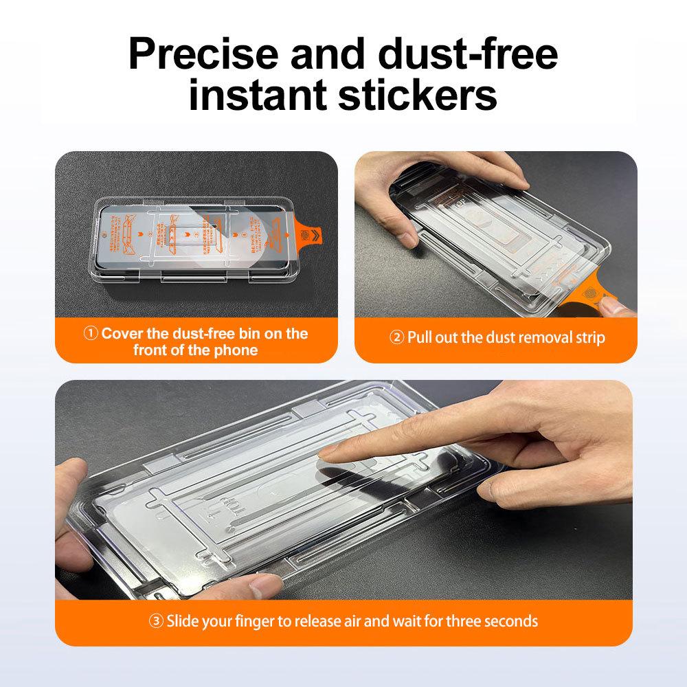 Second sticker box for Samsung A14 4G/5G/A22 5G high definition tempered film anti-drop S22/S23 pull dust