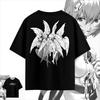 Hot Sale Anime Century Evangelion EVA Graphic Print Short Sleeve Summer New Tee Men Women Streetwear Hip Hop Harajuku Fashion Loose Oversized Top