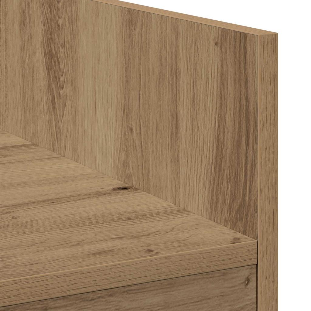 DJ Table Artisan Oak 62 X 45 X 102 Cm Engineered Wood