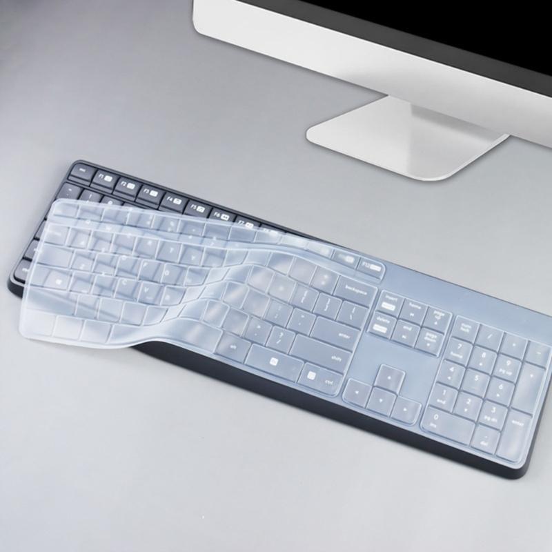Silicone Keyboards Protectors Cover for K235 K375 MK235 MK315 Laptop Dust and Spill Resistant Transparents Film