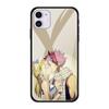 Hülle aus gehärtetem Glas für iPhone 12 Mini 11 12 Pro Max 7 8 XR SE X XS MAX 6 6s 7 8 Plus 11 Pro Fairy Tail Erza Natsu Handyhülle