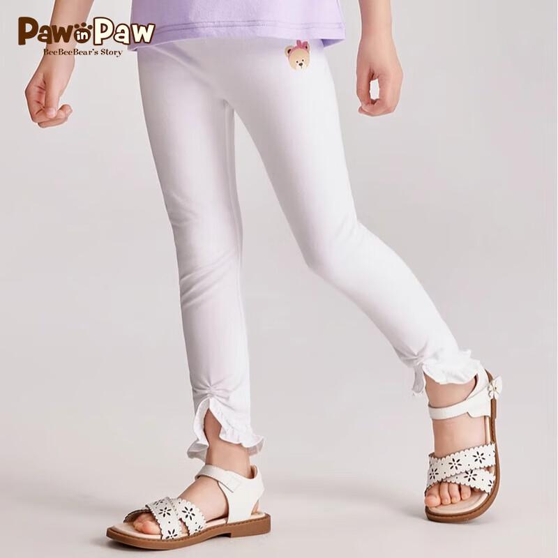 PawinPaw Girls  Cartoon Bear Basic Leggings 140 cm