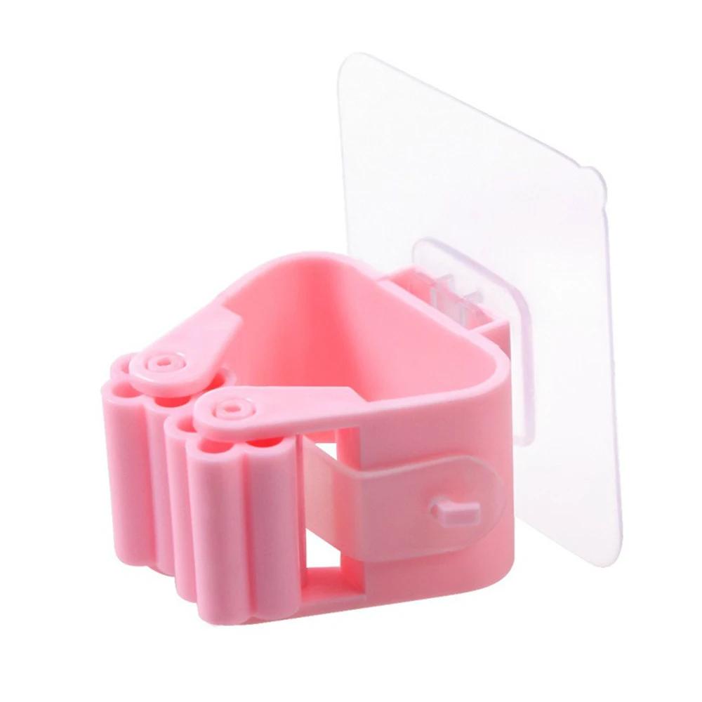 

2 шт., настенная стойка для хранения вещей в ванной, крючок для швабры, подставка для зонта, стойка для хранения метлы, водонепроницаемая вешалка для щетки и метлы