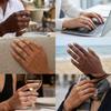 Luxury Cubic Zirconia Geometric Rings For Women Cross X Shape Copper Paved CZ Finger Ring Wedding Party Daily Versatile Jewelry