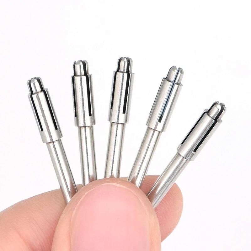 2/5Pcs Stainless Steel Disc Fit Shank For Polishing Disk 3M Disc Dental Mandrel Polishing Disc Holding Rod Tool