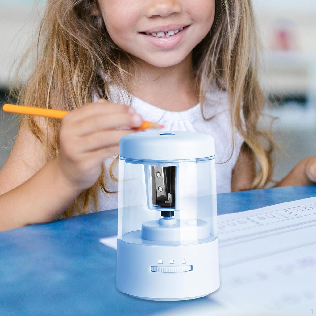 Automatischer Bleistiftschneider, Schulbedarf, elektrischer Hochgeschwindigkeitsspitzer