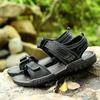 Men Sandals Summer Leisure Beach Holiday Sandals Men Shoes 2024 New Outdoor Wading Shoes Male Retro Comfortable Casual Sandals