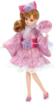 Sukienka Festiwalowa Fioletowa Licca-chan LW-13