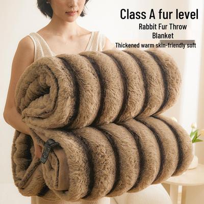 Παχύ Χειμερινό Φλάνελε Πάπλωμα Κλάσης Α - Χνούδι Κουνελιού για Ύπνο & Κουβέρτα Κρεβατιού από Κοραλλιογενές Φλις