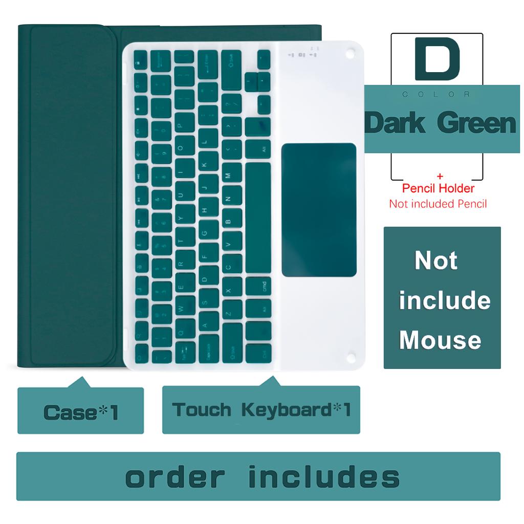 Keyboard Wireless Mouse Magic For iPad Pro 13 11 Case M5 M4 M3 Air 13 11 5 4 10.2 9 8 7 Generation Case Bluetooth Keyboard