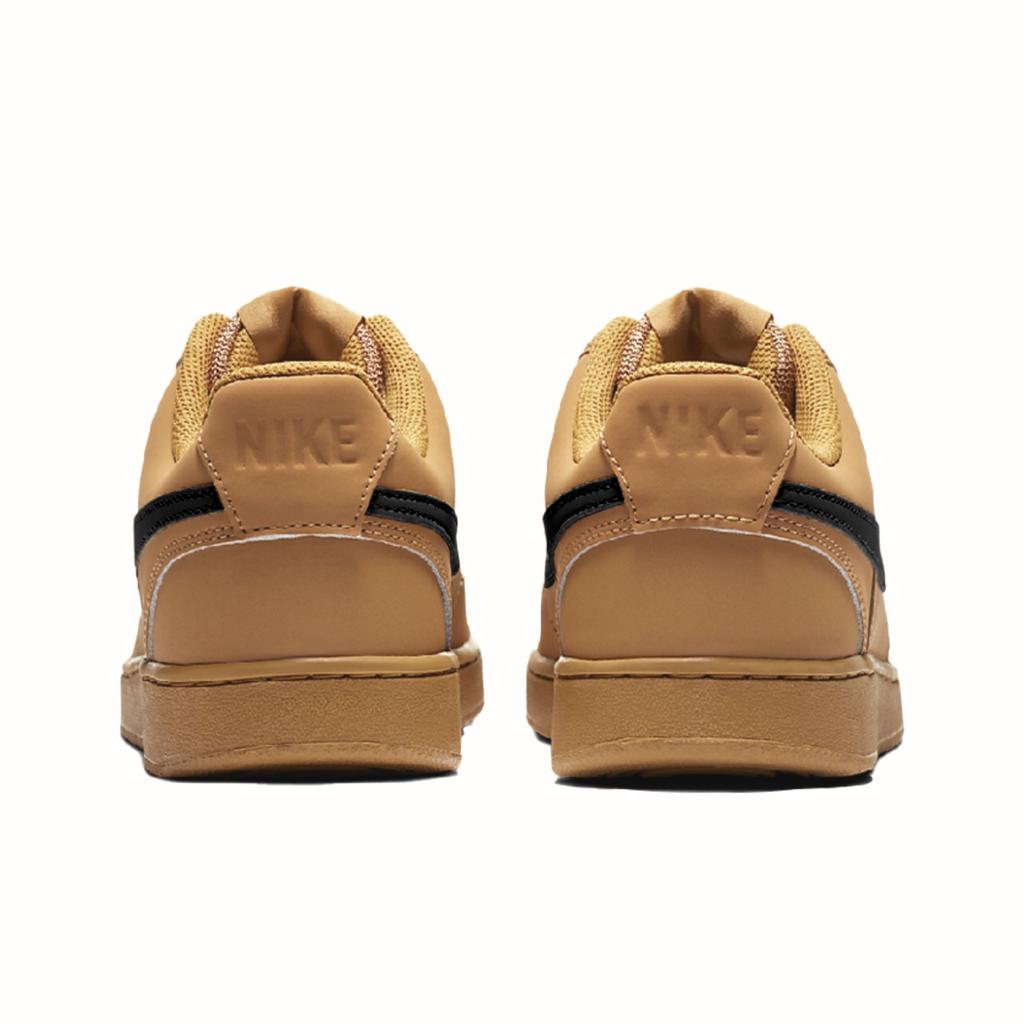 Nike Court Vision 1 Cold Night Wheat Shadow Synthetic Leather Cushioning Abrasion Resistant Cushioning, Wear Resistant CD5463-200(Team1791-)
