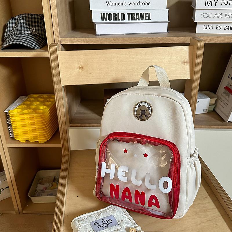 High value, fresh and sweet, casual, simple and lightweight backpack for primary and secondary school students