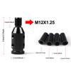 Universal Car Manual Gear Shift Knob Adapter Aluminum Alloy for M12x1.25 Thread for BMW Honda Shift Knob