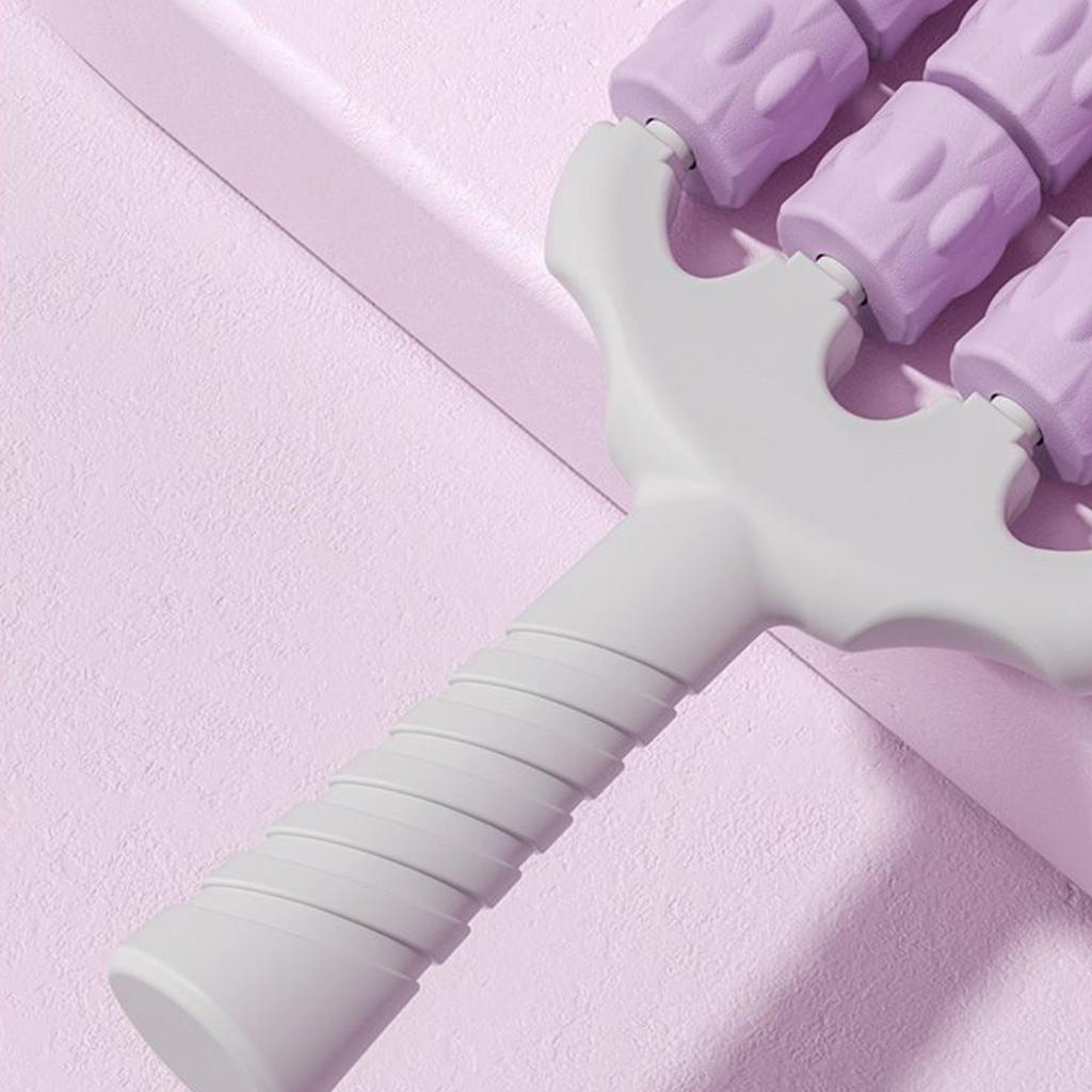 Massage Stick Three Rows Of Yoga Mace Children's Back And Leg Muscle Relaxer