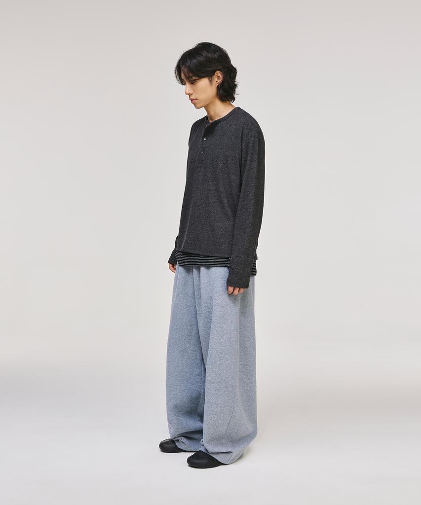 SIGNATURE Wide Polar Fleece Training Pants [Gray]