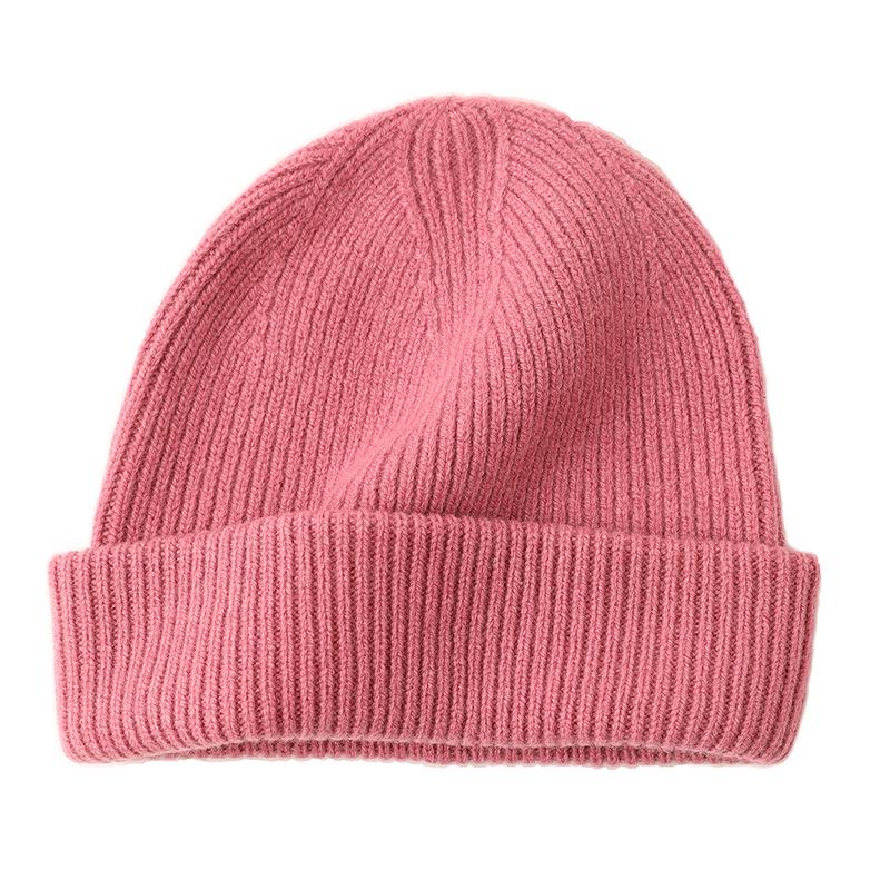 Unisex Korean Style Warm Knit Winter Hat - Fashionable Autumn/Winter Headwear