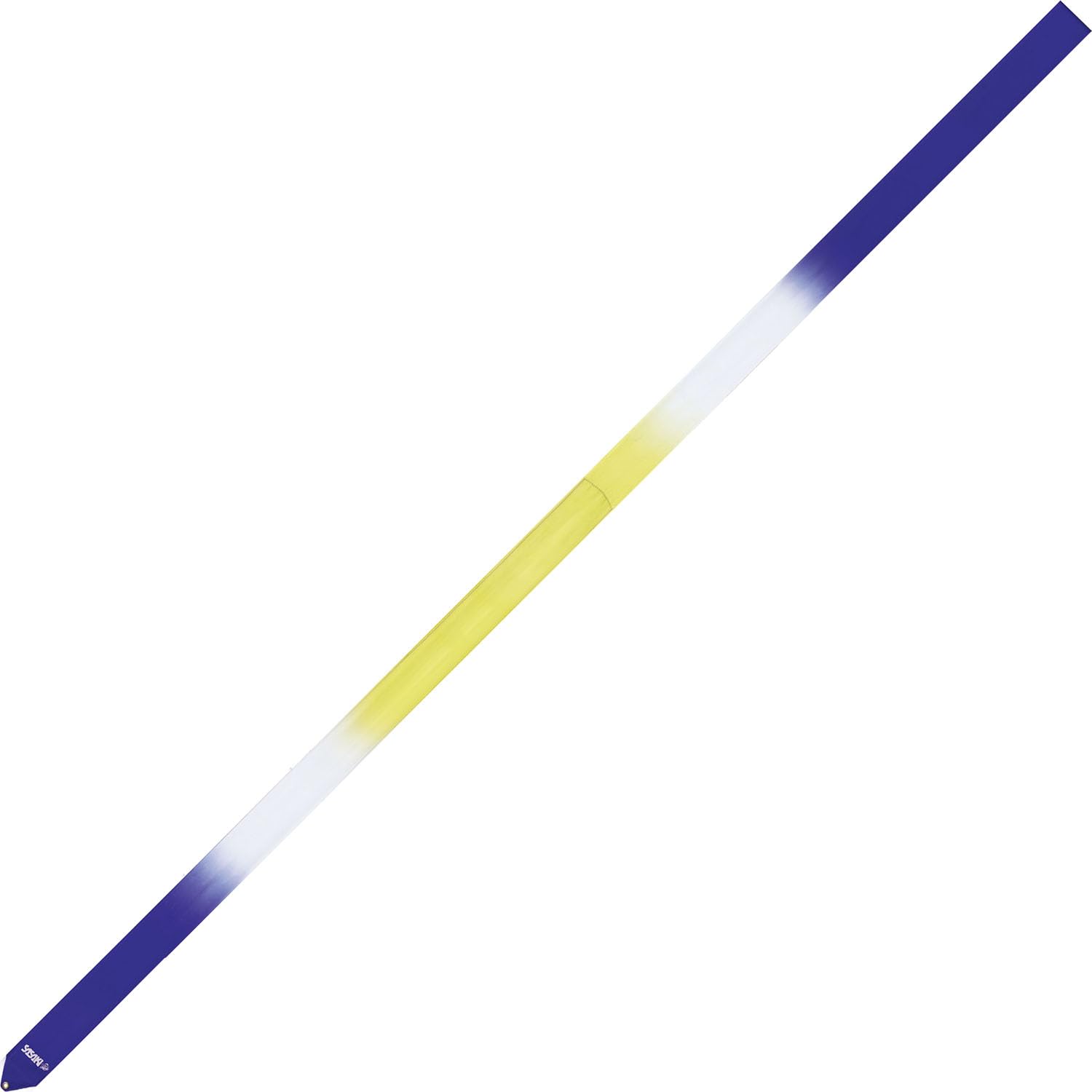 SASAKI Gymnastics FIG Gymnastics Purple Blue x White x Shine M71HGF Ribbon, High-Pitch Gradient, 6m, (International Federation) Certified, Yellow,