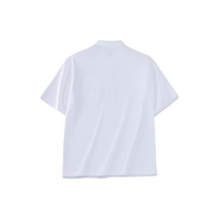 ANTA Life Collection Polo Shirts Men's Snowflake White Polo Collar Moderate Straight Fit 152328136-3
