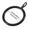 Metal Curtain Rings Hanging Hooks for Curtains Rods Pole Voile Heavy Duty Rings 6/12/24/48/60/84/96PCS Curtains Holder Hooks