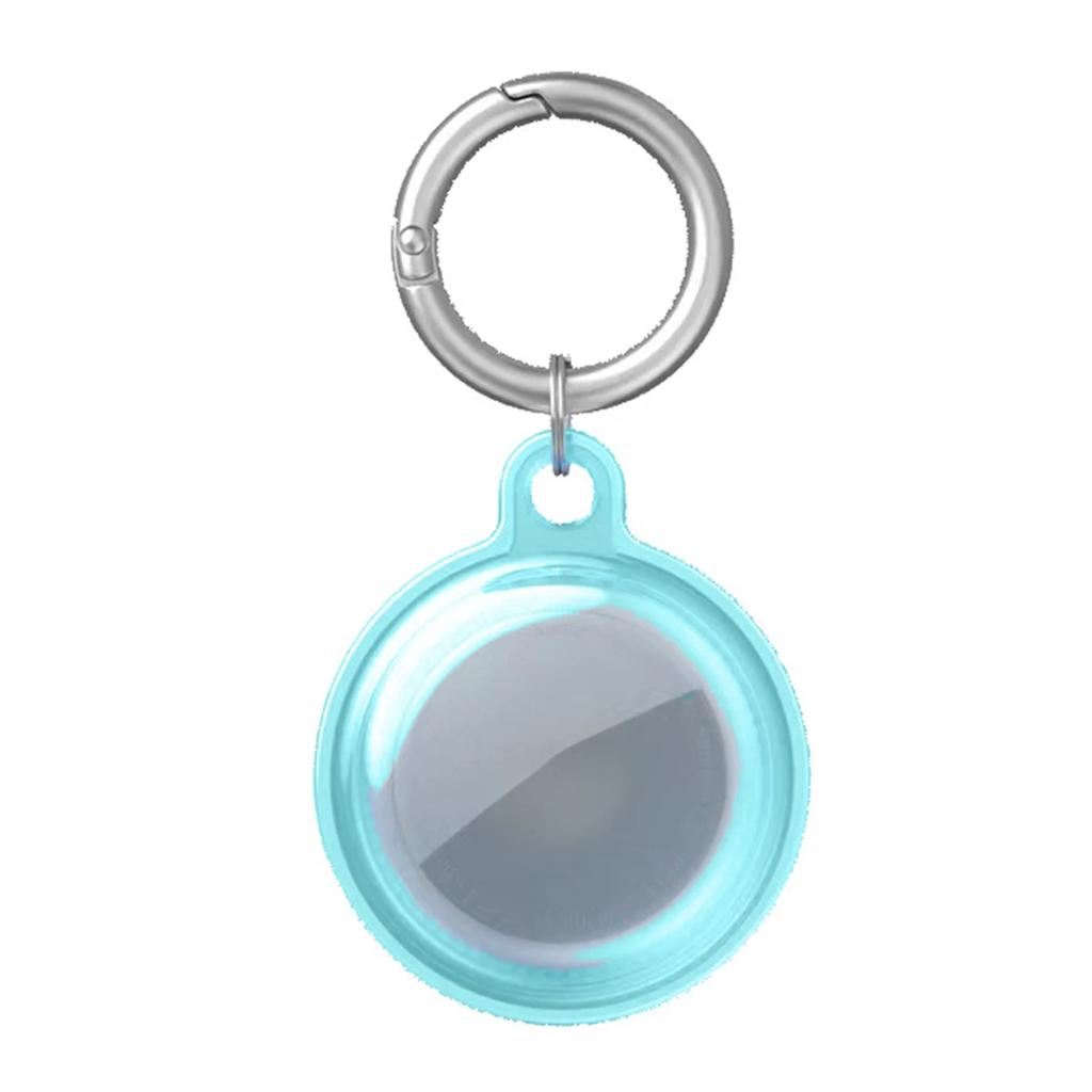 4/2/1 Pack AirTag Schlüsselanhänger Wasserdichte AirTag Halterung Hülle Kompatibel mit Apple AirTag Hülle für Hund Katze Halsband Tracker Schlüsselring