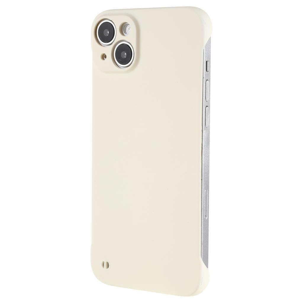 For iPhone 15 Plus Case Frameless Skin-touch Hard PC Phone Cover